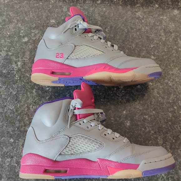 Jordan 5 cement grey pink - Picture 8 of 16